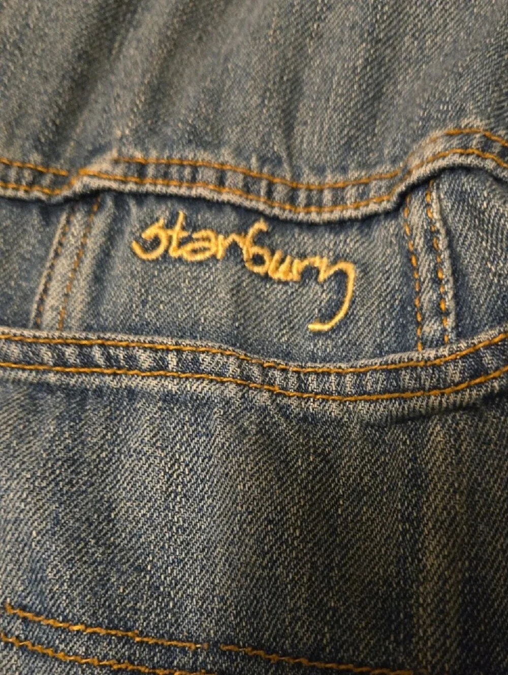 Starbury by Stephon Marbury Vintage Denim Jacket Medium Wash Trucker